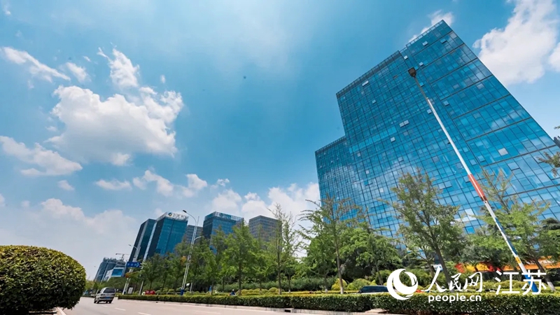 徐州街景。人民網(wǎng) 范堯攝