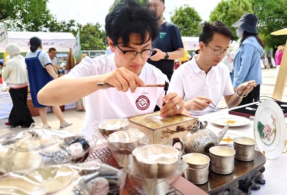 活動(dòng)現(xiàn)場(chǎng)。東?？h委宣傳部供圖