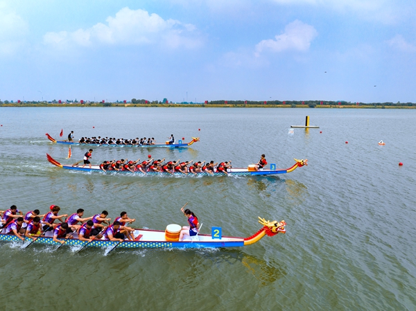 比賽現(xiàn)場。周社根攝