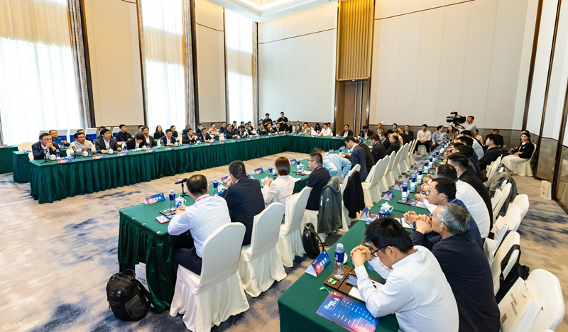 “鏈上有約，政企直通”線下沙龍。常州高新區(qū)供圖