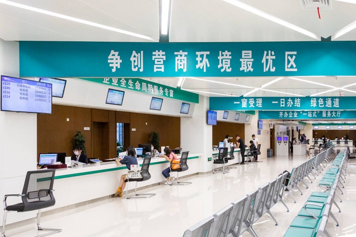 重大項目服務(wù)專窗。溧水區(qū)委宣傳部供圖