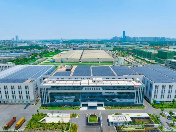 航拍杭集牙刷產(chǎn)業(yè)集聚區(qū)。受訪者供圖