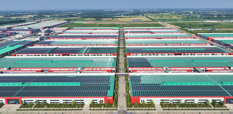 航拍恒力（宿遷）產業(yè)園。焦尉攝