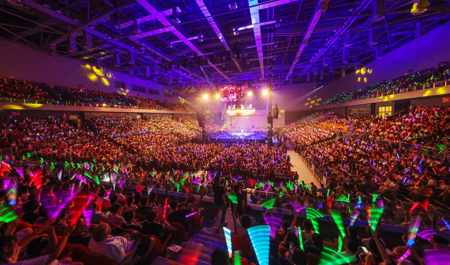 “濱江花月夜”2024靖江群星演唱會(huì)。朱其攝