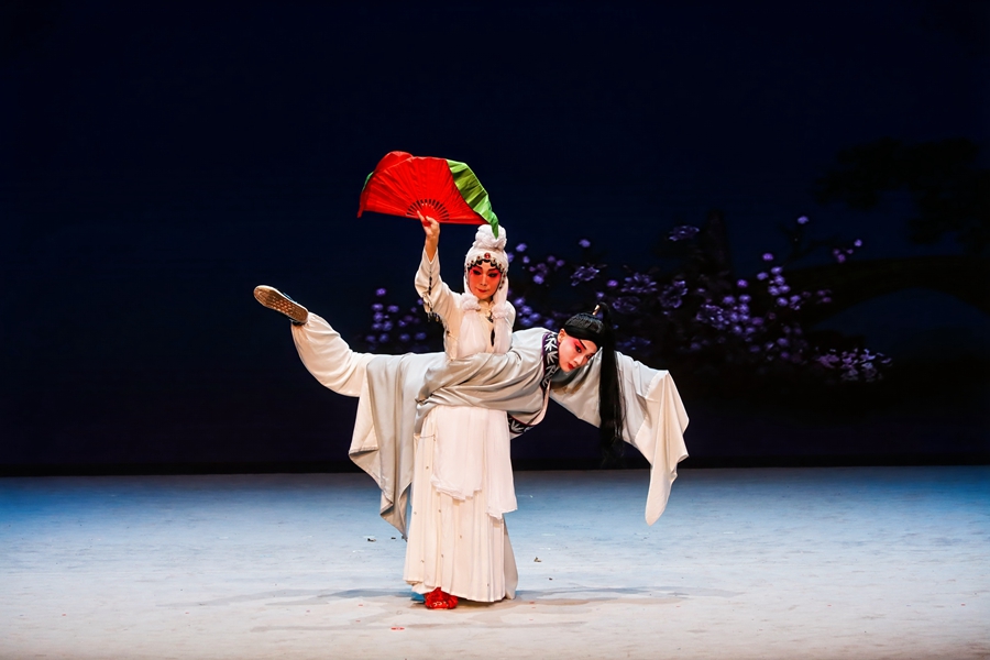 秦腔《放裴》。昆山市文體廣旅局供圖