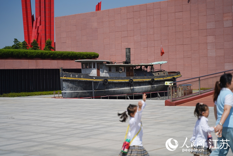 “京電號(hào)”小火輪。人民網(wǎng) 郜超攝