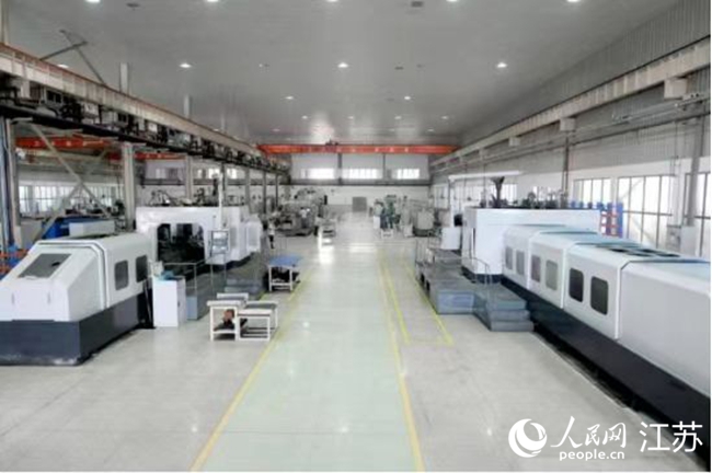 南京工藝無(wú)人化車(chē)間。人民網(wǎng) 楊維瓊攝