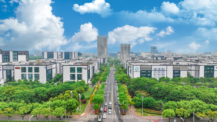 產(chǎn)業(yè)集聚的蘇州納米城。 蘇州工業(yè)園區(qū)宣傳部供圖