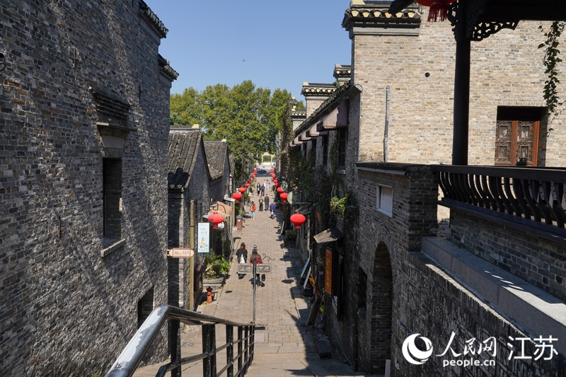 西津渡古街的“一眼千年”。郜超攝