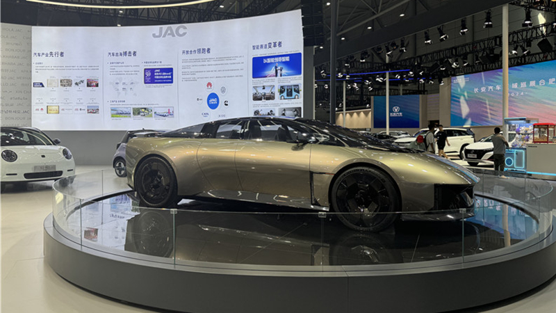 江淮汽車概念車。劉暢司晨攝