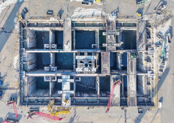 施工現(xiàn)場。朱其攝