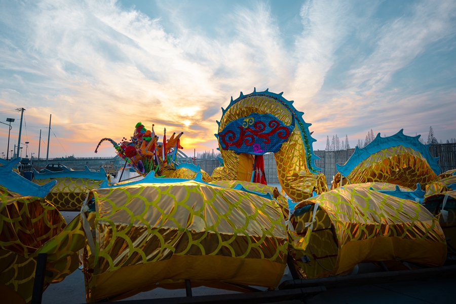 陽江板龍。陳春花攝