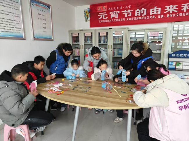 活動(dòng)現(xiàn)場(chǎng)。文峰街道供圖