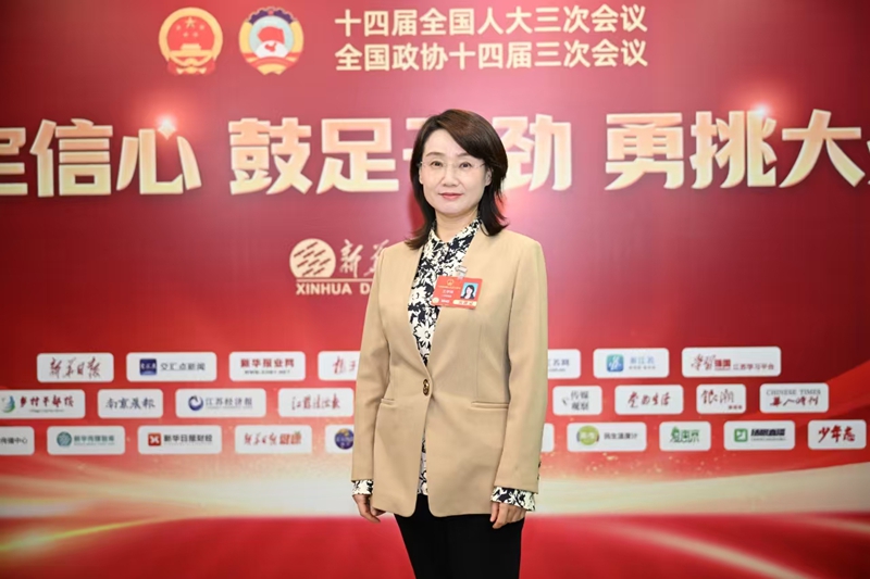 全國人大代表、致公黨江蘇省委會(huì)主委、江蘇省住房和城鄉(xiāng)建設(shè)廳廳長王學(xué)鋒。受訪者供圖