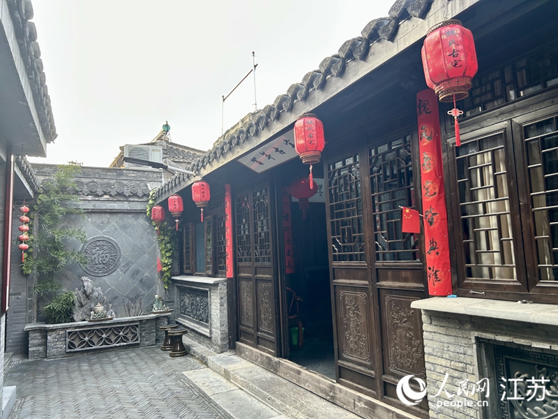 改造后的魏家古宅。王丹丹攝