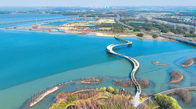 元蕩慢行橋。