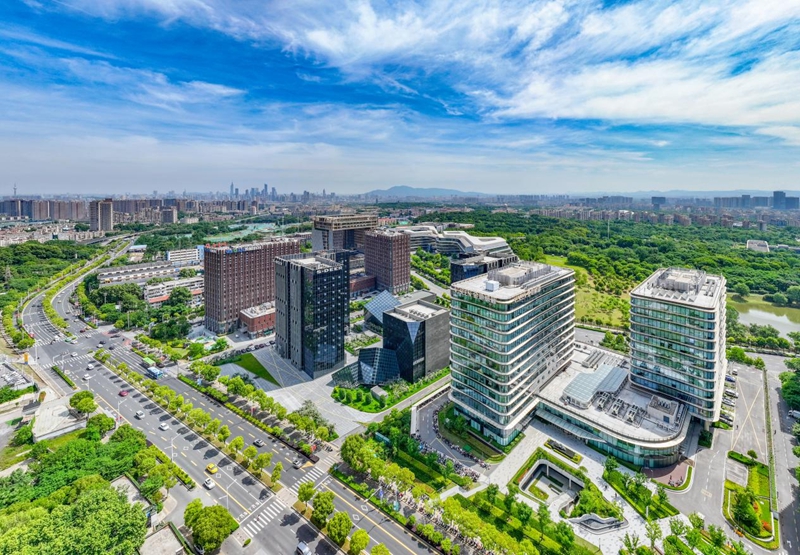 中國（南京）軟件谷。南京市工信局供圖