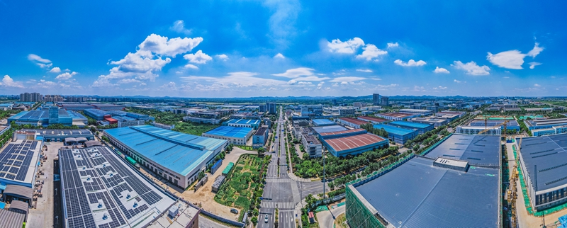 航拍江寧濱江開發(fā)區(qū)。江寧濱江開發(fā)區(qū)供圖