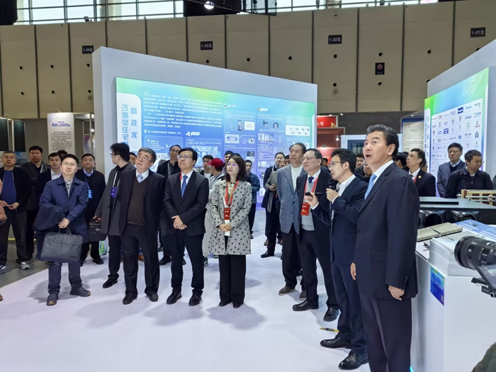 2025江蘇綠色低碳建筑國際博覽會(huì)現(xiàn)場。江蘇省住建廳供圖