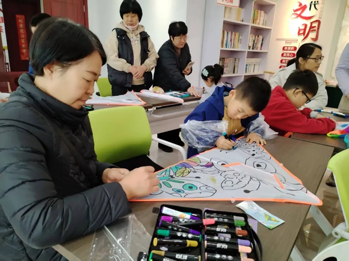 文明實踐活動現場。沿江街道供圖