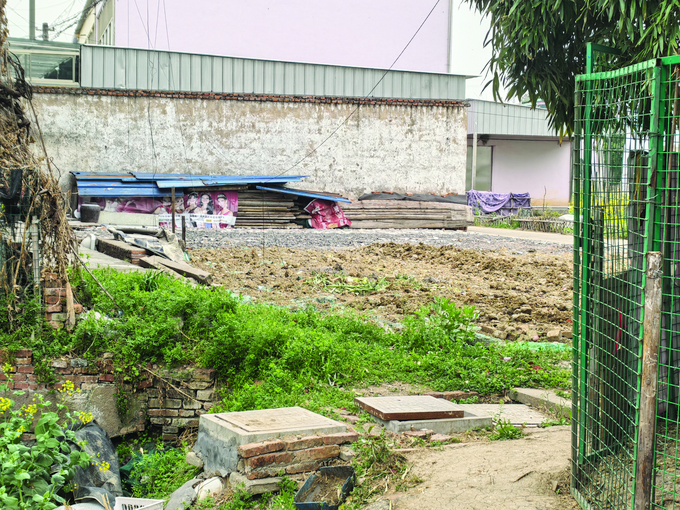 被占用的農(nóng)田