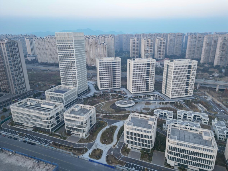 句容經(jīng)開區(qū)瑯琊人工智能創(chuàng)新港。張杰攝