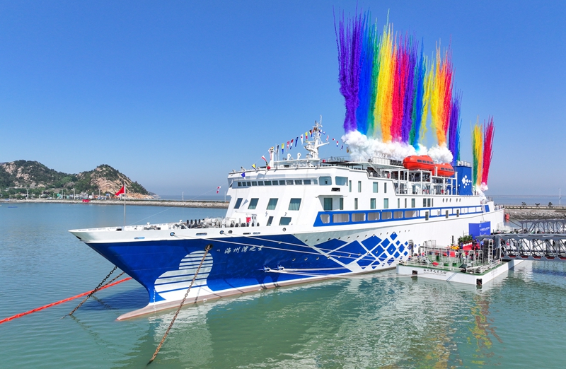 “海州灣之星”船體。連云區(qū)委宣傳部供圖