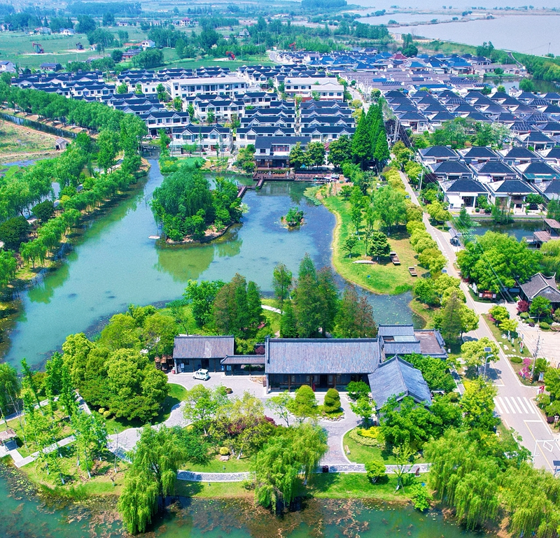 沿湖村風(fēng)景秀麗。劉德寶供圖