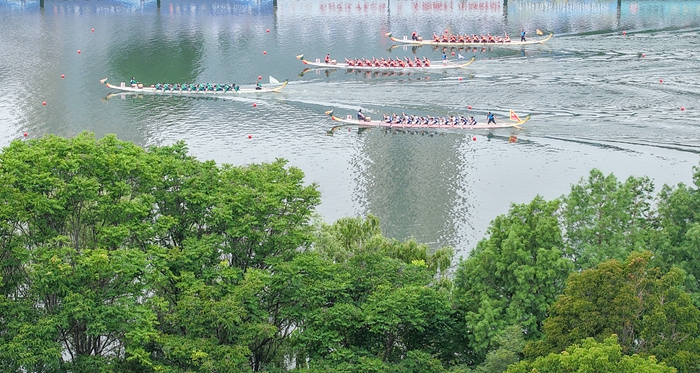 航拍古黃河。宿遷市委宣傳部供圖