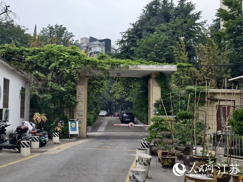 藏在小巷中的驥谷科創(chuàng)園。人民網(wǎng)記者 馬曉波攝