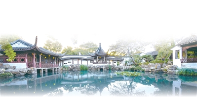 蘇州網(wǎng)師園。影像中國