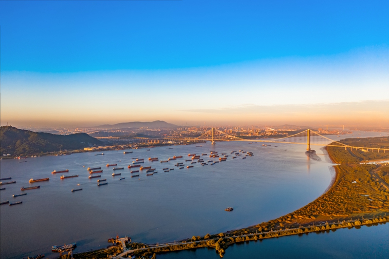 龍袍新城江畔。六合區(qū)委宣傳部供圖