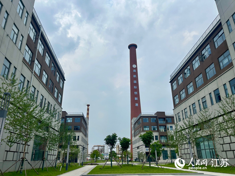 南航項目先行落地的六合區(qū)航空航天產業(yè)片區(qū)。人民網(wǎng) 王丹丹攝