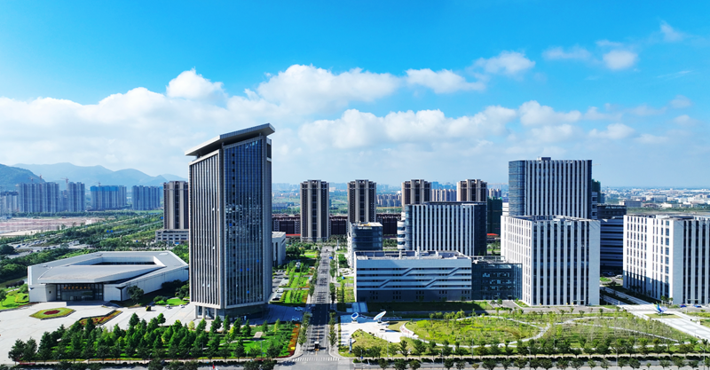 圖為中華藥港一角。連云港開發(fā)區(qū)供圖