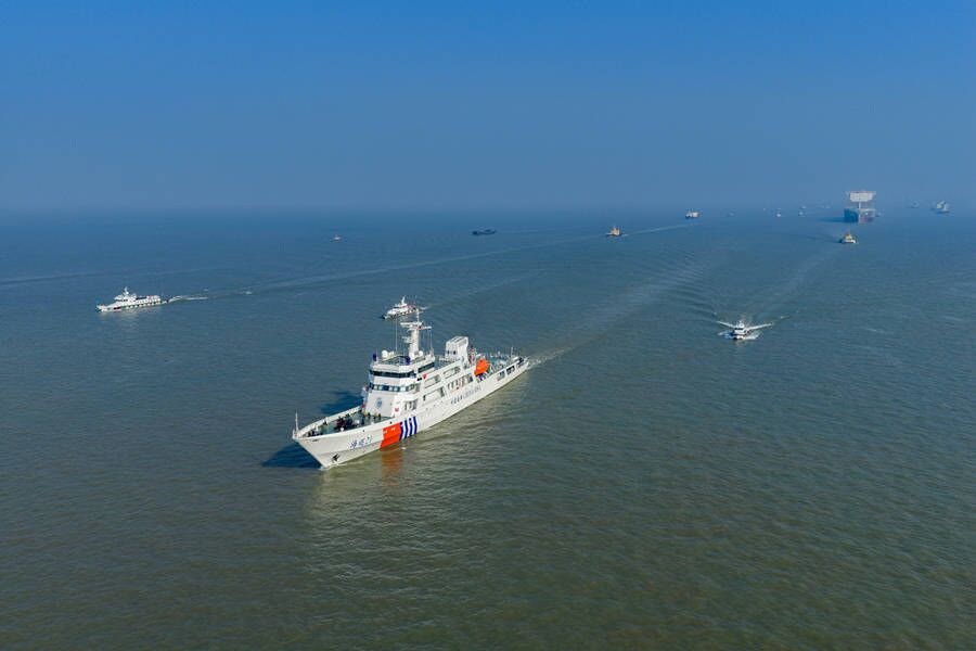 試航現(xiàn)場(chǎng)。孫巖攝