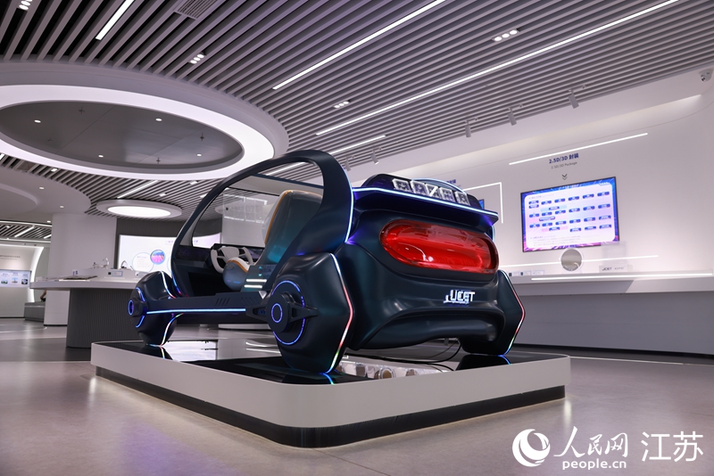 位于江陰高新區(qū)的IC封測龍頭長電科技 。人民網(wǎng) 余樂攝