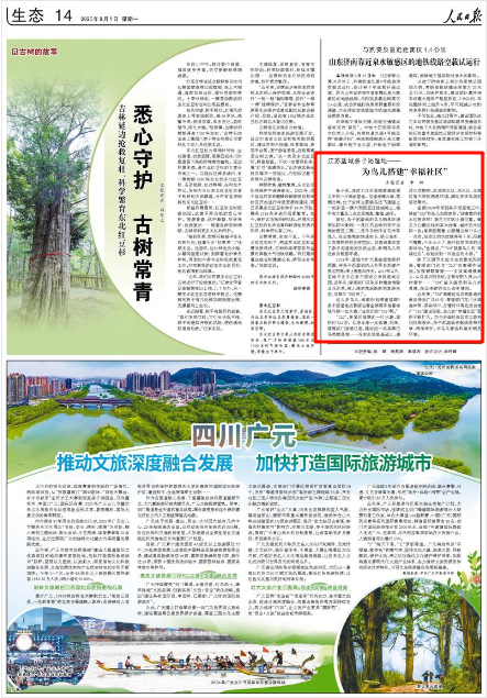 《人民日報》2025年9月1日14版 版面截圖