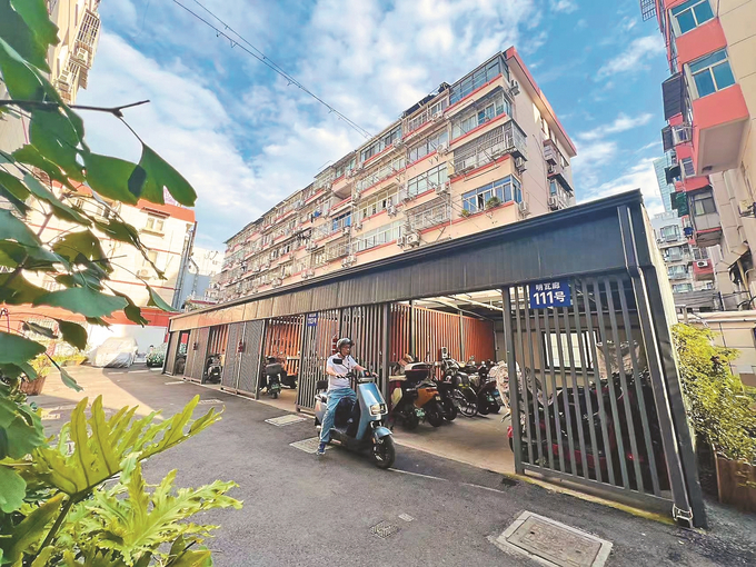 引入“信托制”物管改革后的明瓦廊小區(qū)。 趙亞玲 攝