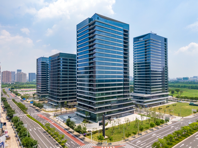 天寧經開區(qū)金融商務區(qū)。經開區(qū)供圖