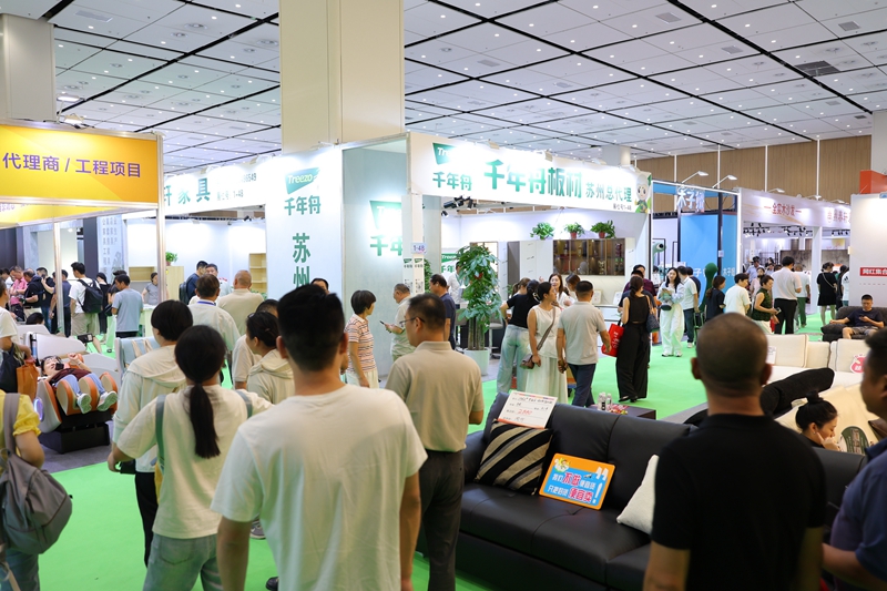 博覽會現(xiàn)場。元和街道供圖