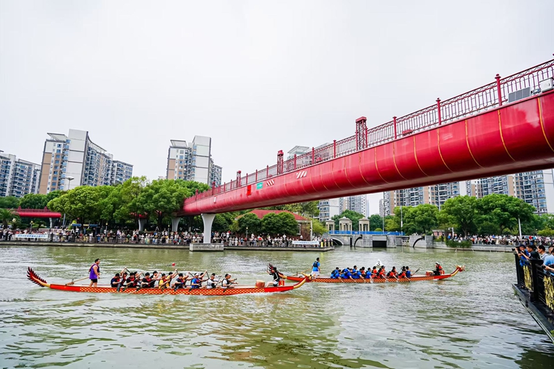 比賽現(xiàn)場。元和街道供圖