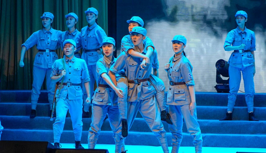 演出現(xiàn)場。溧水區(qū)委宣傳部供圖