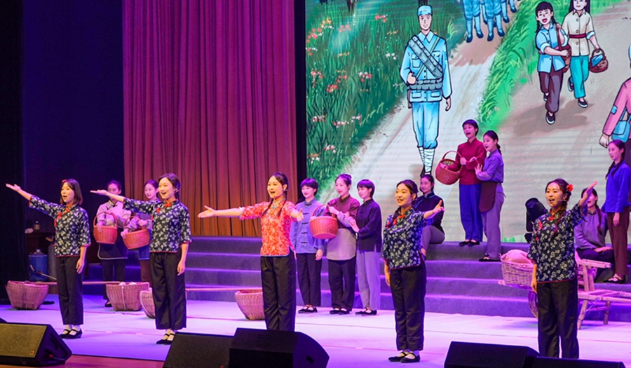 演出現(xiàn)場。溧水區(qū)委宣傳部供圖