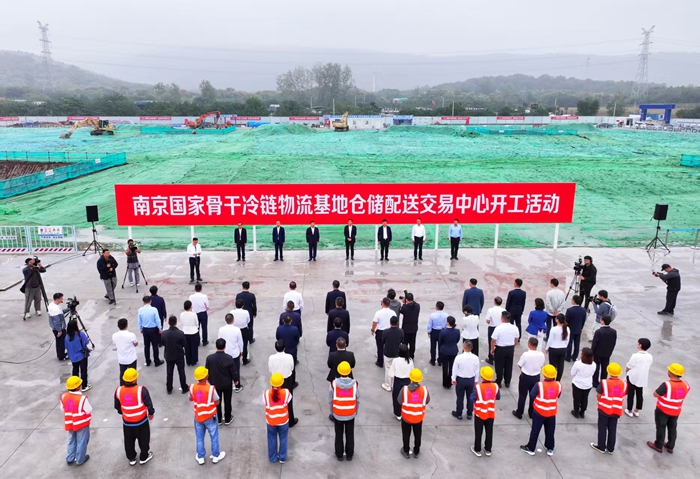 開工現(xiàn)場。江寧區(qū)委宣傳部供圖