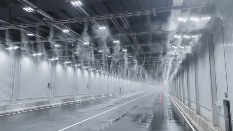 智能網(wǎng)聯(lián)復(fù)雜環(huán)境多維模擬平臺(tái)。劉攀攝