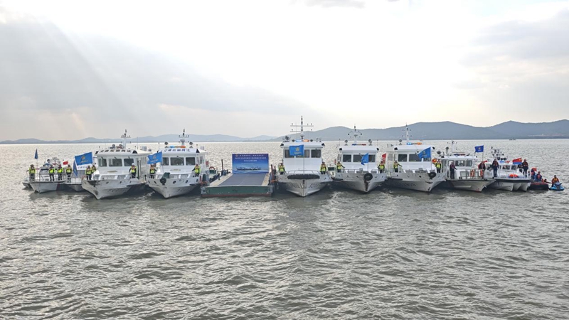 演練現(xiàn)場(chǎng)。江蘇省交通綜合執(zhí)法局供圖