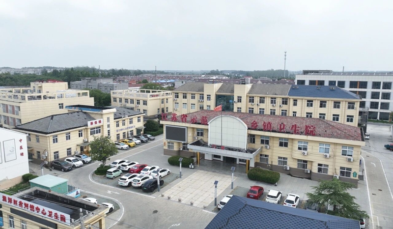 淮安洪澤區(qū)岔河鎮(zhèn)中心衛(wèi)生院。洪軒攝