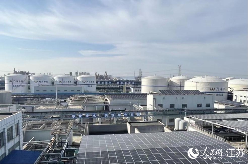 方洋水務(wù)工業(yè)廢水綜合治理中心。人民網(wǎng) 任曉燃攝