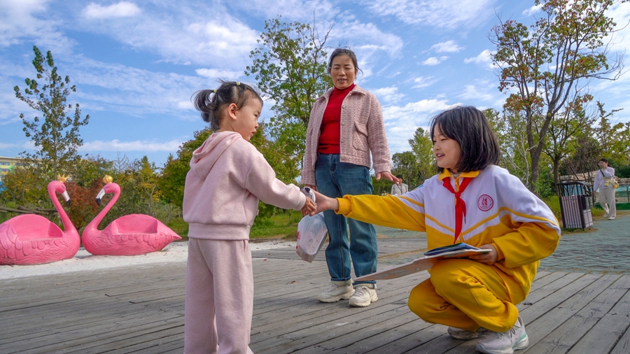 活動現(xiàn)場。李斌攝