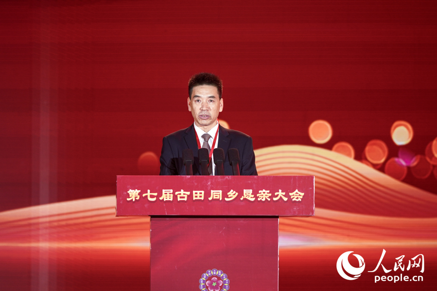 南非華商總會(huì)會(huì)長(zhǎng)鄭星利。實(shí)習(xí)生 鄭舒塵攝